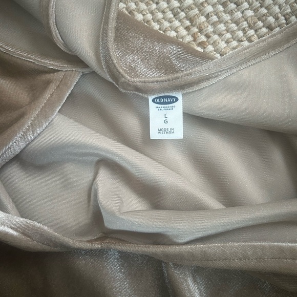 Women’s Large Tan Velvet Tank Top - Picture 6 of 6